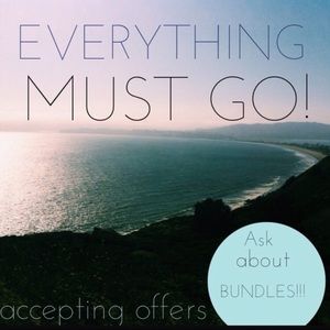 Accepting All Reasonable Offers!